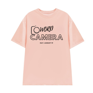 Simple Camera Design Shirt