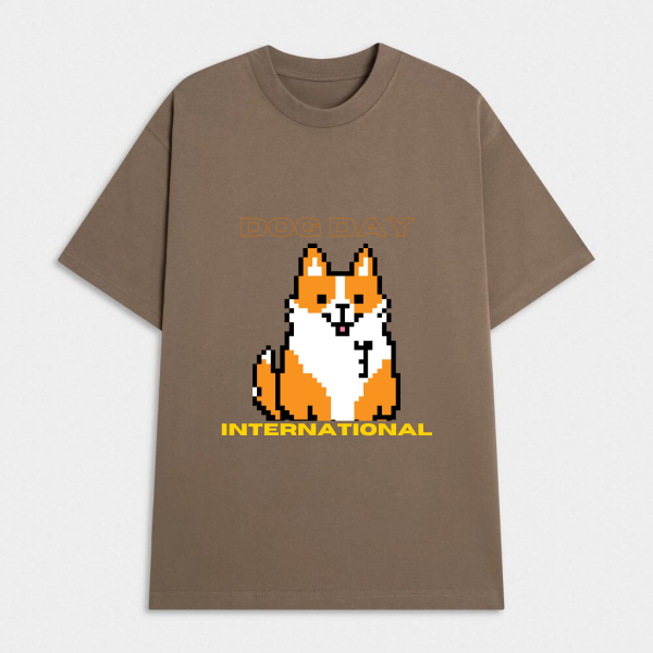 Pixel Art Dog Shirt