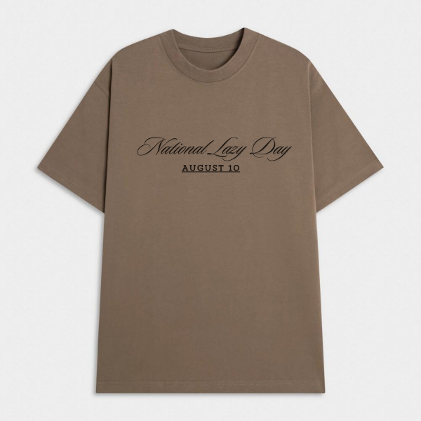 National Lazy Day_Khaki Brown